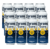12 Pack Corona Extra Laton 473ml